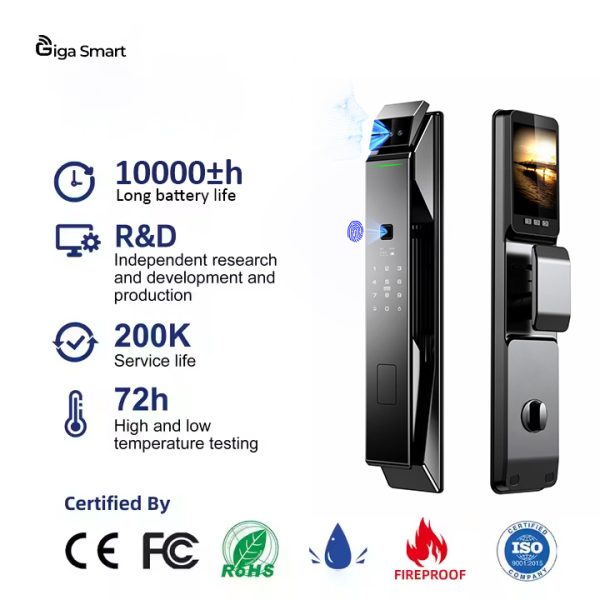 Smart F2 Fingerprint Smart DOOR Lock - Image 2