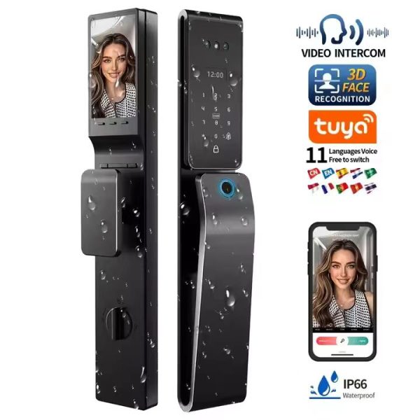 GigaSmart IP68 Biometric Video Intercom Smart Door Lock