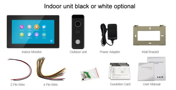 IP Video Door Phone Intercom System – WiFi/TCP‑IP Dual‑Way Audio‑Video Entry for Homes & Apartments - Image 5