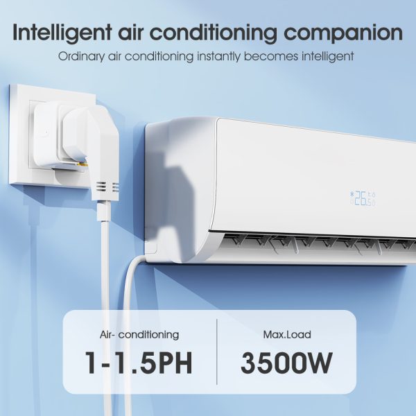 Tuya WiFi Smart Socket – Dual Control Smart Plug (EU Standard) - Image 6