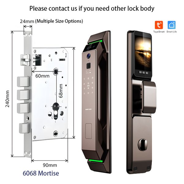 Smart F2 Fingerprint Smart DOOR Lock - Image 4