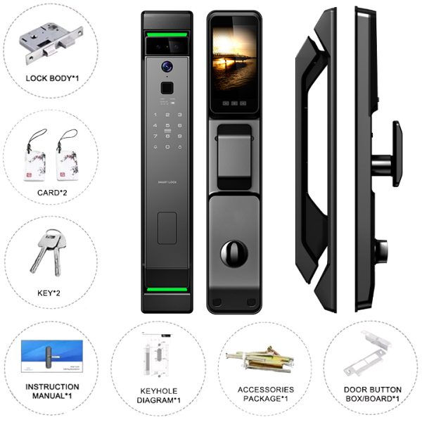 Smart F2 Fingerprint Smart DOOR Lock - Image 5