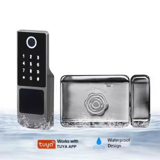 Smart IP65 Outdoor Fingerprint Smart DOOR Lock With TUYA App