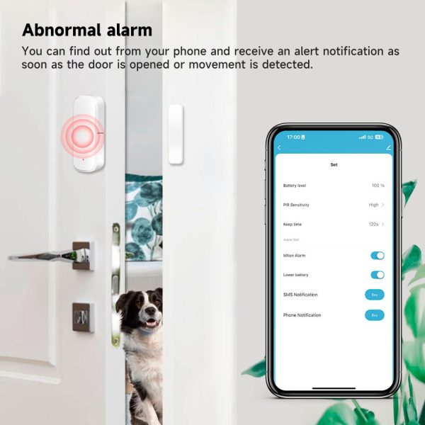 Giga Smart WiFi Door & Window Gap Sensor – Wireless Contact Detector - Image 5