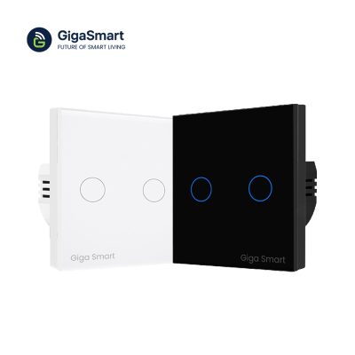 GigaSmart 2 Gang Touch Switch WIFI