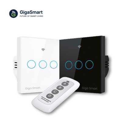 GigaSmart RF 3 Gang Switch with Remote