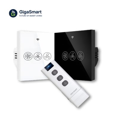 GigaSmart RF Fan Dimmer Switch with Remote